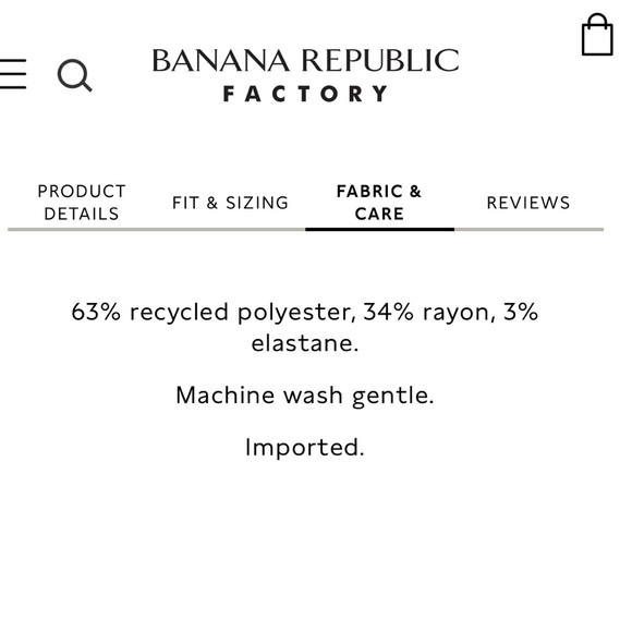 NWOT Banana Republic Hayden Tapered Pants Size 4P - Picture 8 of 10